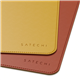 Satechi alfombrilla escritorio reversible Eco-leather amarillo/naranja