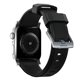 Nomad Rugged Band correa Apple Watch 42/44/45 mm negro/gris