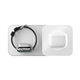 Nomad Base One Max base de carga inalámbrica MagSafe plata