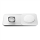 Nomad Base One Max base de carga inalámbrica MagSafe plata