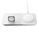 Nomad Base One Max base de carga inalámbrica MagSafe plata