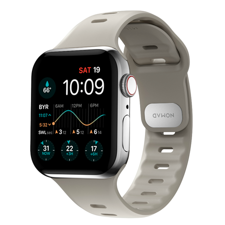 Nomad Sport Slim correa deportiva Apple Watch 42/44/45 mm beige hueso
