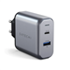 Satechi cargador pared dual USB-C/USB-A 30W PD