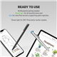 Puntero Adonit Stylus Jot Dash 4 iOS y Android negro grafito