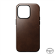 Nomad Modern Horween Leather Case iPhone 14 Pro MagSafe marrón