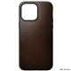 Nomad Modern Horween Leather Case iPhone 14 Pro Max MagSafe marrón