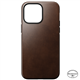 Nomad Modern Horween Leather Case iPhone 14 Pro Max MagSafe marrón