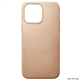 Nomad Modern Horween Leather Case iPhone 14 Pro Max MagSafe beige natural