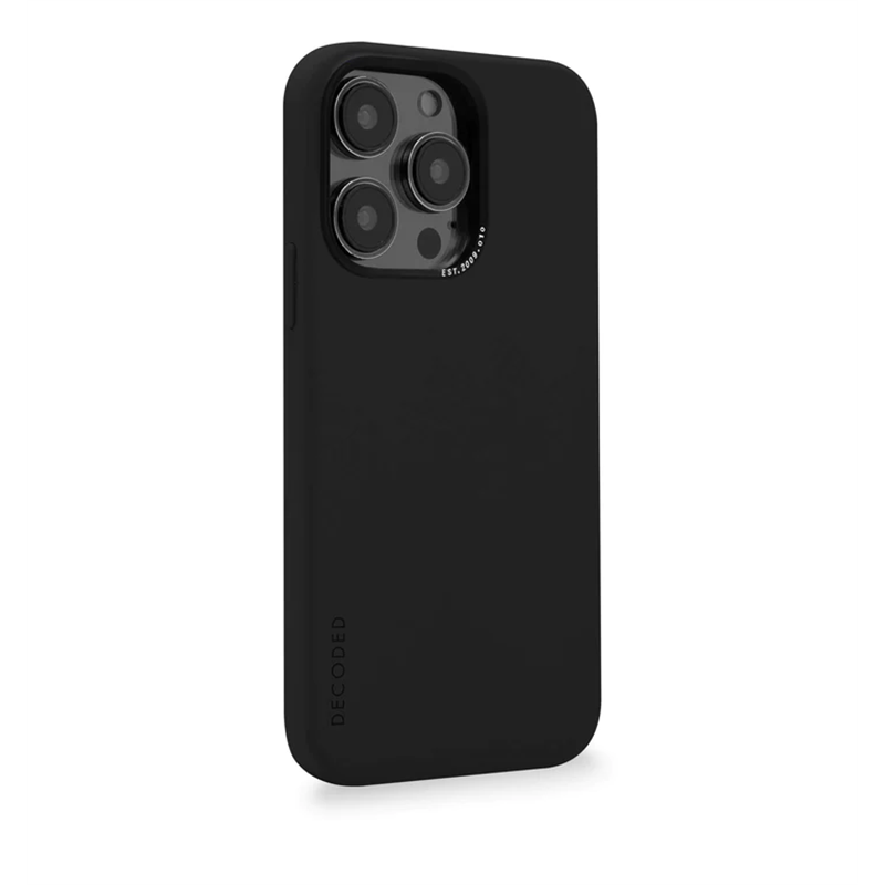 Funda de Silicona Guess Metal Logo para iPhone 14 Pro Max - Negro