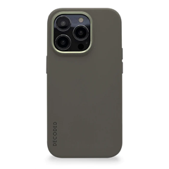 Decoded funda silicona MagSafe iPhone 14 Pro Max verde oliva