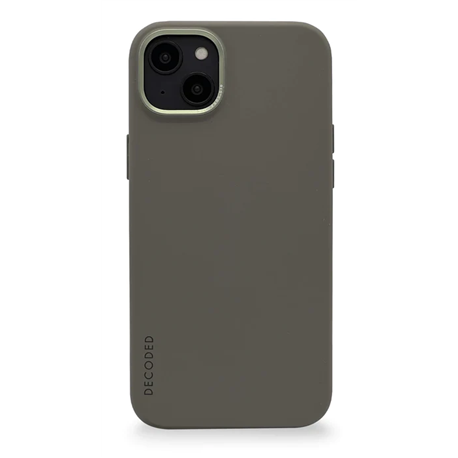 Decoded funda silicona MagSafe iPhone 14 Plus verde oliva