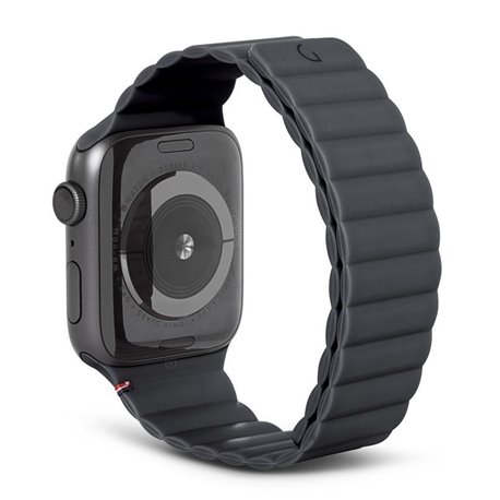 Decoded Traction correa silicona Apple Watch 42/44/45 mm negro carbon