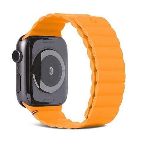 Decoded Traction correa silicona Apple Watch 42/44/45 mm albaricoque