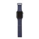 Decoded Traction correa piel Apple Watch 42/44/45 mm azul marino