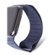 Decoded Traction correa piel Apple Watch 42/44/45 mm azul marino