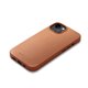 Mujjo Full Leather funda piel iPhone 14 marrón