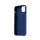 Mujjo Full Leather funda piel iPhone 14 Plus azul mónaco