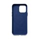 Mujjo Full Leather funda piel iPhone 14 Pro Max azul mónaco