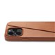 Mujjo Full Leather funda piel tarjetero iPhone 14 Pro Max marrón