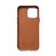 Mujjo Full Leather funda piel tarjetero iPhone 14 Pro Max marrón