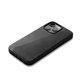 Mujjo Full Leather funda piel tarjetero iPhone 14 Pro Max negra
