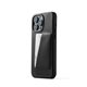 Mujjo Full Leather funda piel tarjetero iPhone 14 Pro Max negra