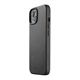 Mujjo Full Leather funda piel iPhone 14 negra