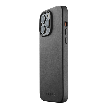 Mujjo Full Leather funda piel iPhone 14 Pro Max negra