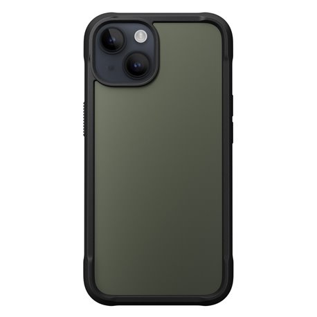 Nomad Rugged Case iPhone 14 MagSafe ash green
