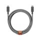 Native Union Belt Cable Pro 100W USB-C a USB-C zebra