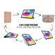 Funda Pipetto Origami No1 iPad 10,9" 10ª gen 2022 rosa