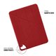 Funda Pipetto Origami No1 iPad 10,9" 10ª gen 2022 rojo