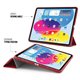 Funda Pipetto Origami No1 iPad 10,9" 10ª gen 2022 rojo