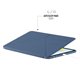 Funda Pipetto Origami No1 iPad 10,9" 10ª gen 2022 azul marino