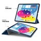 Funda Pipetto Origami No1 iPad 10,9" 10ª gen 2022 azul marino