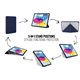 Funda Pipetto Origami No1 iPad 10,9" 10ª gen 2022 azul oscuro