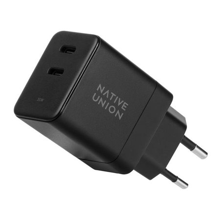 Native Union Fast GaN cargador dual USB-C 35W PD