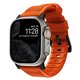 Nomad Rugged Band correa Apple Watch 42/44/45/49 mm naranja/negro