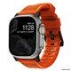 Nomad Rugged Band correa Apple Watch 42/44/45/49 mm naranja/negro