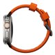 Nomad Rugged Band correa Apple Watch 42/44/45/49 mm naranja/negro