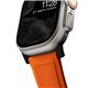 Nomad Rugged Band correa Apple Watch 42/44/45/49 mm naranja/negro