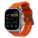 Nomad Rugged Band correa Apple Watch 42/44/45/49 mm naranja/gris