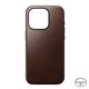 Nomad Modern Horween Leather Case iPhone 15 Pro MagSafe marrón