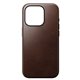 Nomad Modern Horween Leather Case iPhone 15 Pro MagSafe marrón