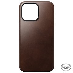 Nomad Modern Horween Leather Case iPhone 15 Pro Max MagSafe marrón