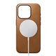 Nomad Modern Leather Case iPhone 15 Pro MagSafe english tan