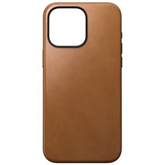 Nomad Modern Leather Case iPhone 15 Pro Max MagSafe english tan