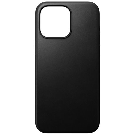 Nomad Modern Leather Case iPhone 15 Pro Max MagSafe negro