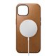 Nomad Modern Leather Case iPhone 15 MagSafe english tan