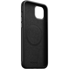Nomad Modern Leather Case iPhone 15 Plus MagSafe negra